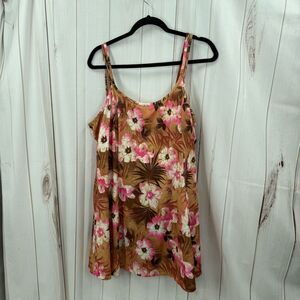 It Figures QVC Women’s 22W Floral Swim Dress Ocean Beach Pool